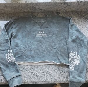 Darc Sport Long Sleeve Cropped Crew Neck